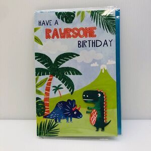 "Have A Rawsome" Kids Birthday Card